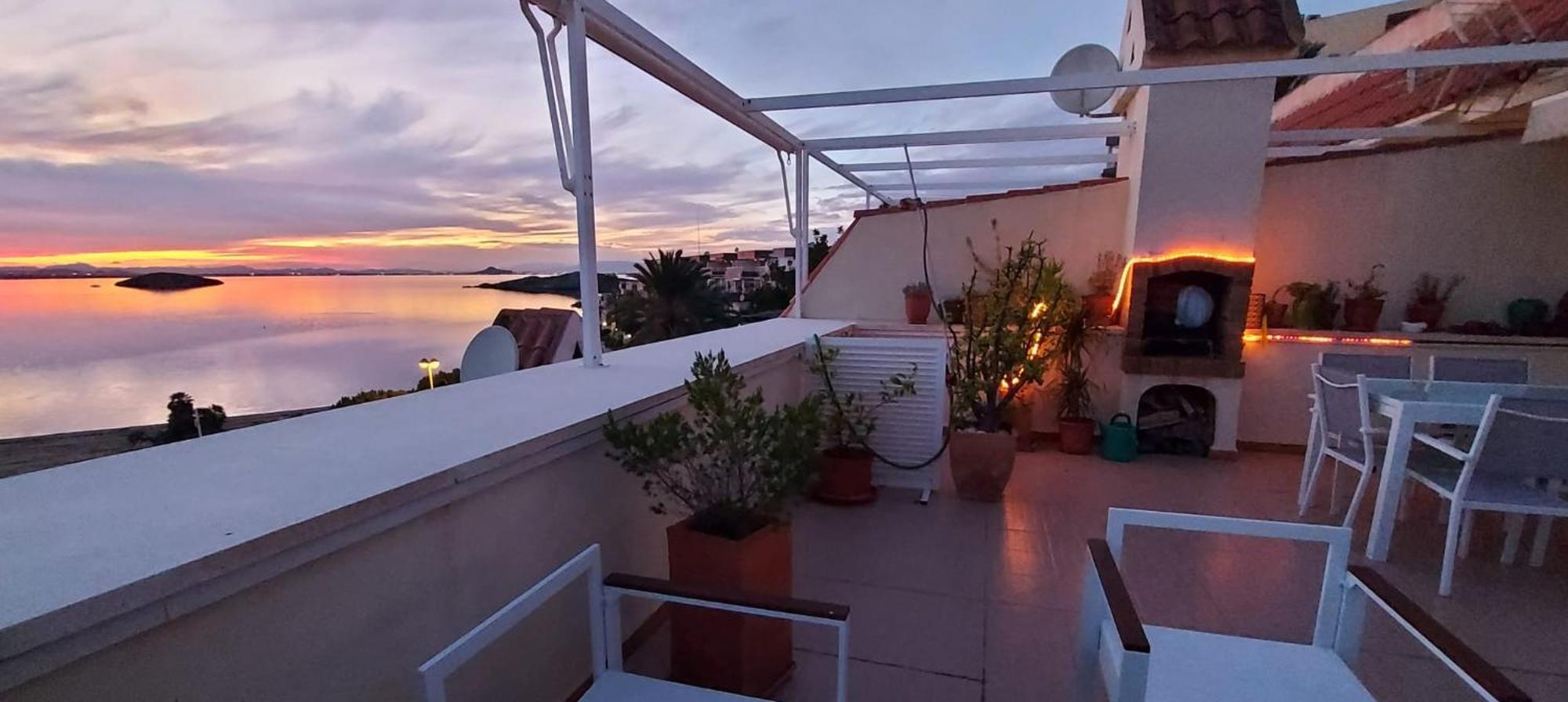 Nido Del Amor Deluxe 1A Linea Terraza Indoorpool Wifi Aire Netflix 10 Metros A Cala Del Pino La Manga del Mar Menor Exterior photo